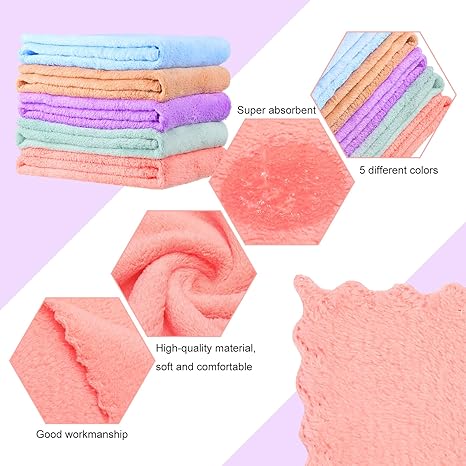 12 Pieces Guinea Pigs Blankets Guinea Pig Bedding Cage Liner Hamster Fleece Cage Liners Small Animal Blanket Bathe Towels Sleep Bedding
