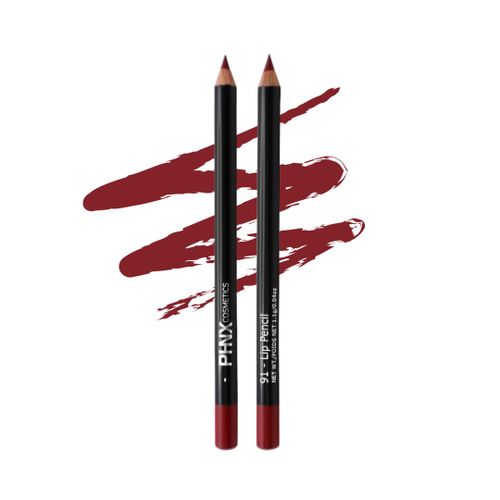 QUEEN BEAUTY 12 Colors Matte Lipliner Pencil Set Shades of Red/Pink/Nude Cool & Bold
