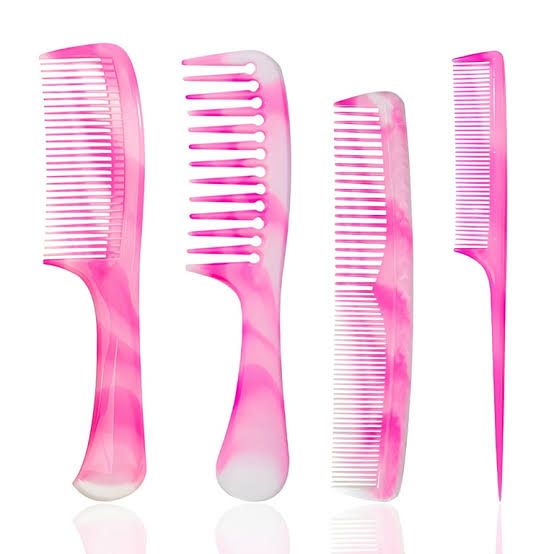 8Pcs Fine-Tooth, Wide-Tooth, Rat Tail and Dual-Purpose Comb.Hair Combs for Men and Women