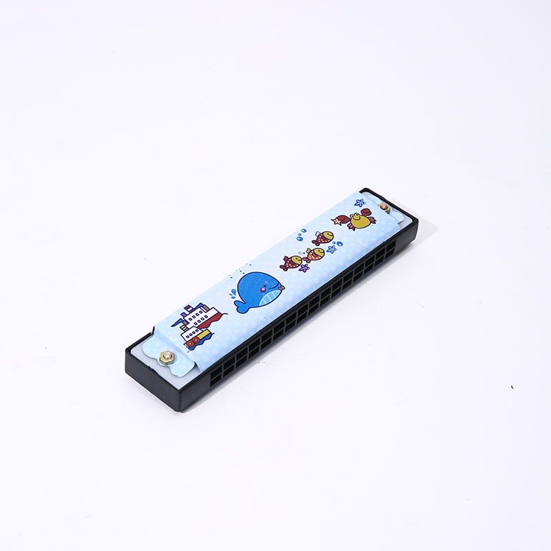 Children's Cartoon Iron Harmonica Mini Early Education Musical Instruments Small Mouth Organ Kids Toys