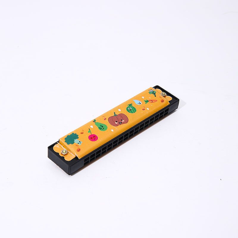 Children's Cartoon Iron Harmonica Mini Early Education Musical Instruments Small Mouth Organ Kids Toys