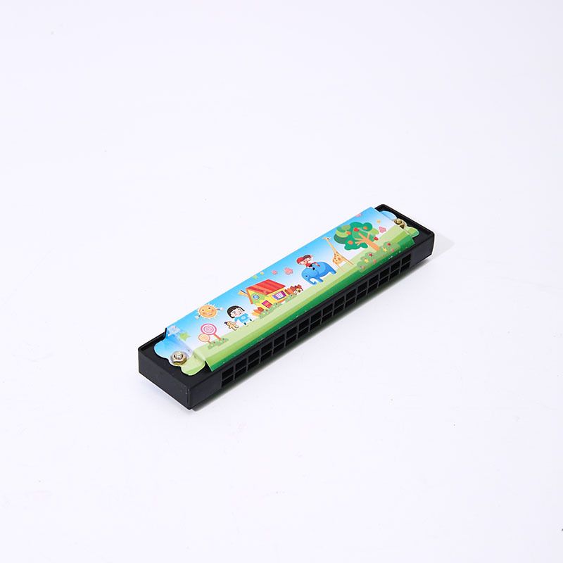 Children's Cartoon Iron Harmonica Mini Early Education Musical Instruments Small Mouth Organ Kids Toys