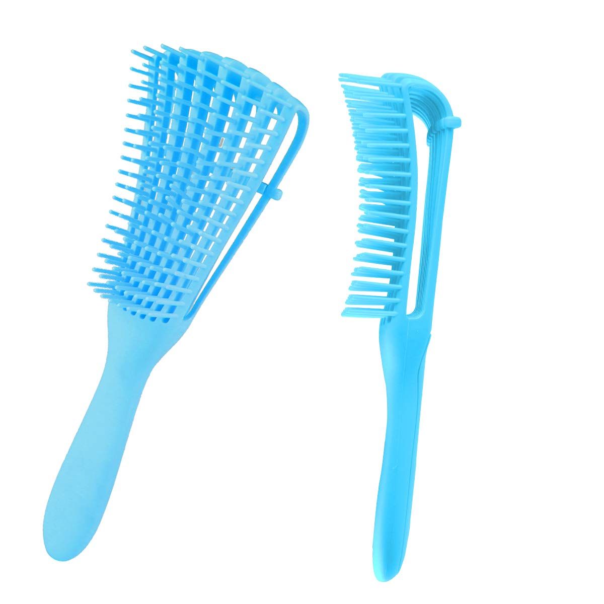 Easy Detangling Hair Detangler Brush Silicone Hair Scalp Massage Brush &  Shampooer for Natural Hair Care and Growth