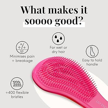 Platinum Detangle Brush for Hair