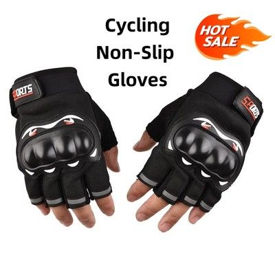 Weight Lifting Gym Gloves With Anti-Slip Gloves For Workout Exercise Training Fitness Bodybuilding For Men Women (One Size - Small Fitting)