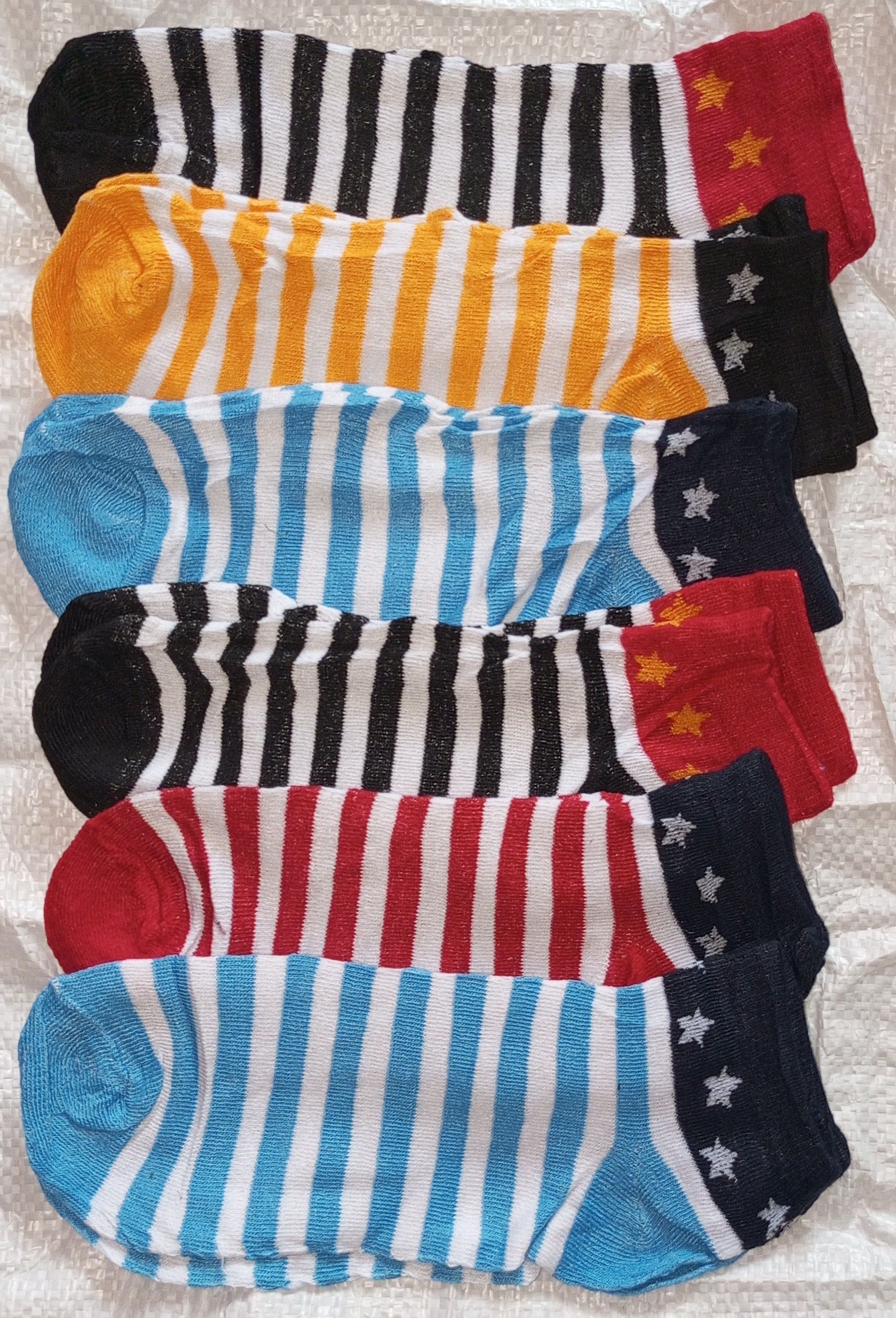 6 Pairs Classic Men Ankle Socks Classy Assorted Designs