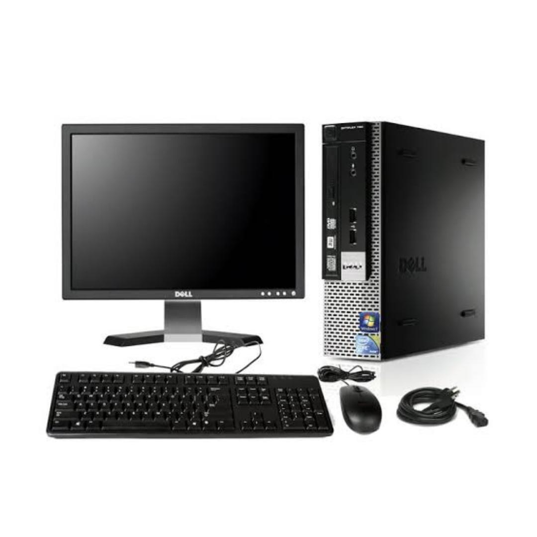 Fast Dell Optiplex Windows 10 Desktop Computer Intel Pentium Dual core 4GB Ram, 2.9GHz Speed,VD, 19" inch monitor Display(Brands Vary) LCD,  Mouse, Keyboard and Wifi Adapter - Desktop Computer Bundle