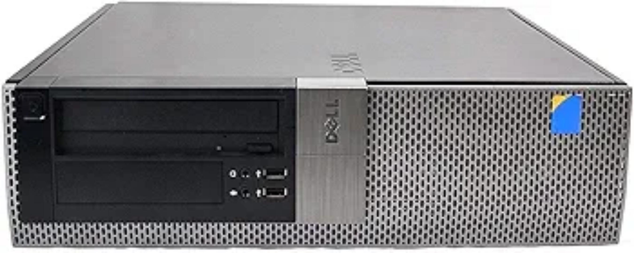 DELL OptiPlex 4GB Ram, 500GB HDD Storage, Intel Pentium Dual core, 2.9GHz Speed,  SFF Desktop Computer CPU, Windows 10 Pro, Ms Office, Ready to Use