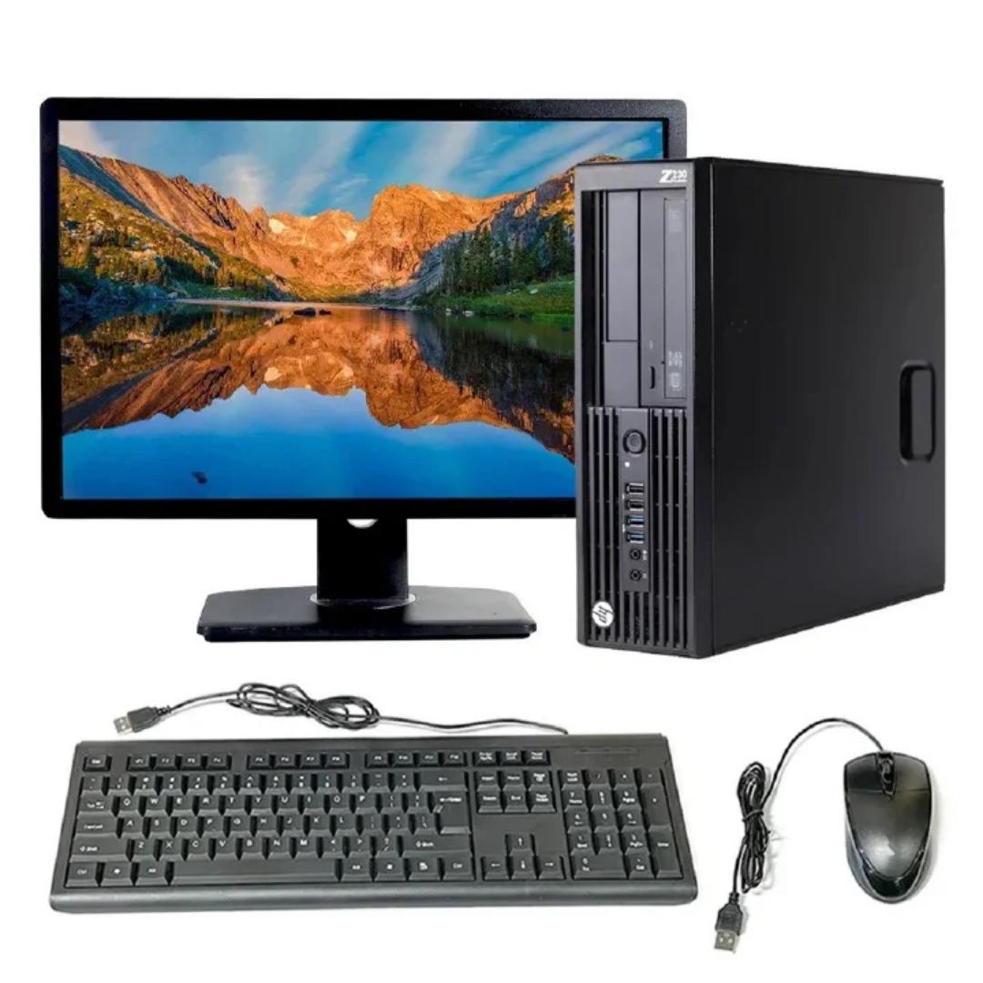 (Full set with 17''Monitor,mouse and Keyboard ) Refurbished HP Desktop Computer Dual Core 8GB 1000GB HDD Complete desktop computers
5.0