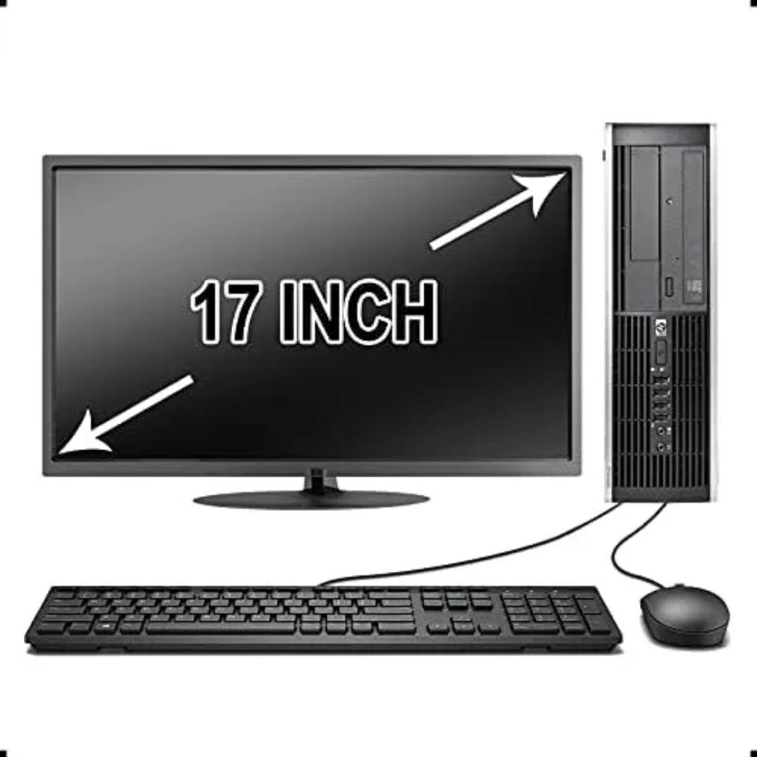 (Full set with 17''Monitor,mouse and Keyboard ) Refurbished HP Desktop Computer Dual Core 8GB 1000GB HDD Complete desktop computers
5.0