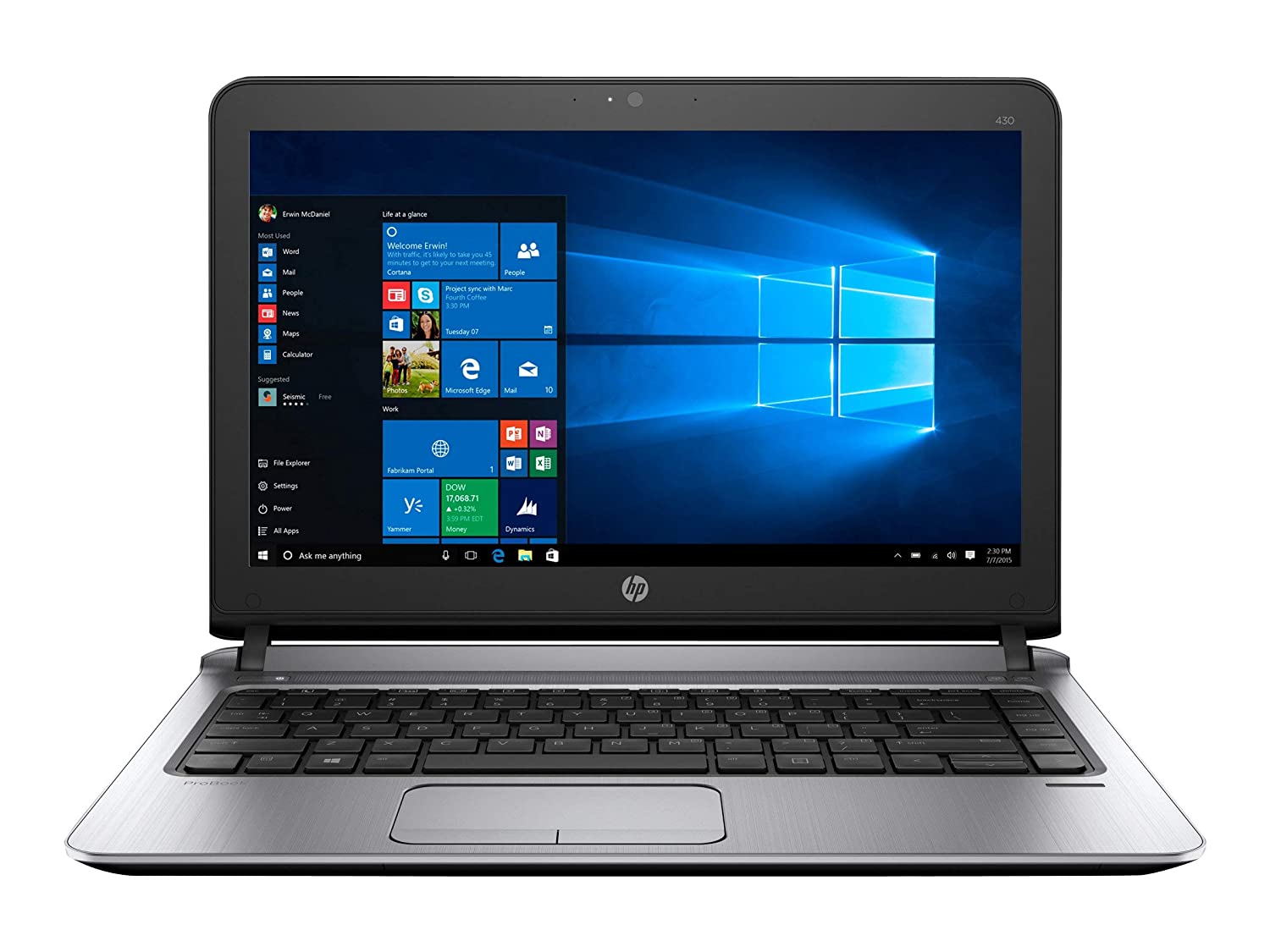 (FREE MOUSE+8GB+500GB)Hp ProBook 430 G3 - Core i5 6th Gen - 8GB RAM - 256GB SSD- 13.3" Refurbished laptop - Windows 10 Notebook - Office 2019
HP ProBook 430 G3 Laptop 33.8 cm (13.3") HD Intel® Core™
