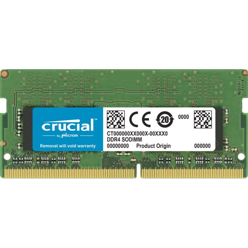 Laptop RAM DDR4 PC4 16GB Crucial Sodimm 16 GB DDR4 2666 SDRAM for Ram replacement and upgrade in Kenya 16GB PC4 21300 Laptop Ram