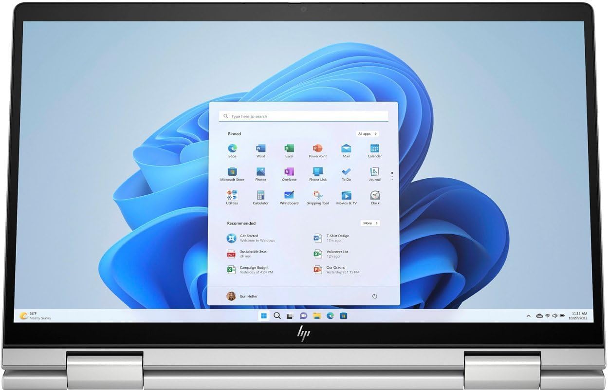Hp Envy 14 x360 2 in 1 Core i5 120u Processor 8GB Ram 512GB SSD