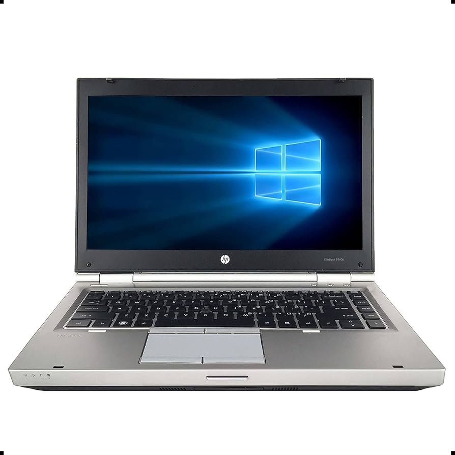 HP EliteBook 8460 Laptop – Intel Core i5, 8GB RAM, 500GB HDD, Windows 10 Pro, Free Mouse, 14-inch Silver Notebook – Premium Business & Office PC