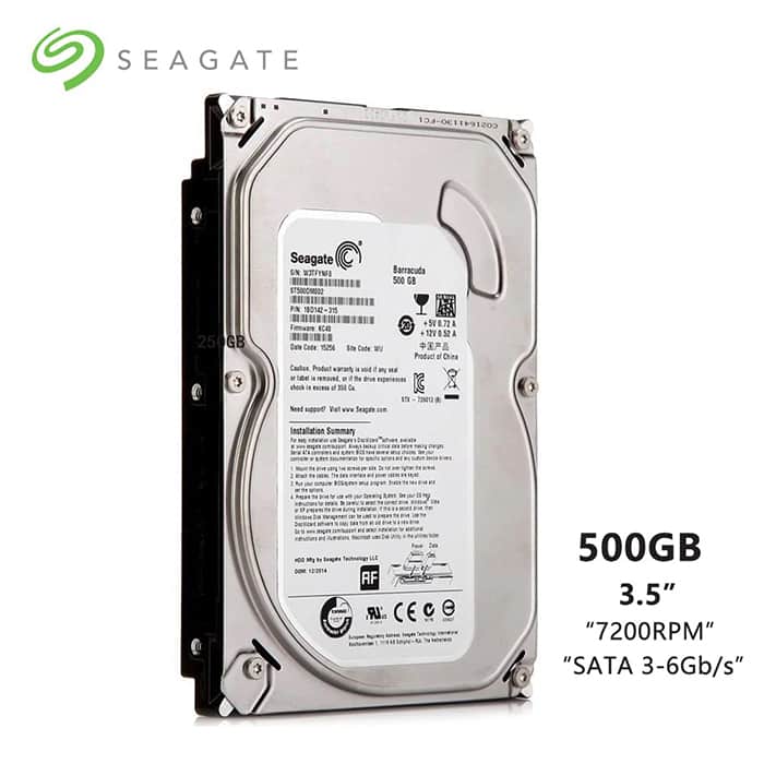 SEAGATE  - 1TB SATA 2.5 Internal Hard Disk Drive for Desktop