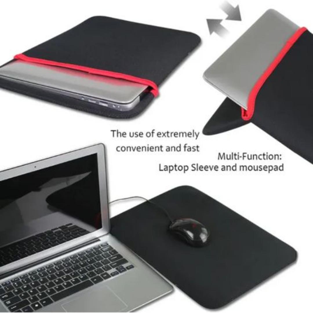 Tablet Sleeve Laptop Bag 14 inch Neoprene Pouch Protective For Notebook Computer Ipad Apple Case Soft Sleeve Tablet PC Case Bag Shockproof Notebook Sleeve hp Dell Lenovo Tablet Sleeve