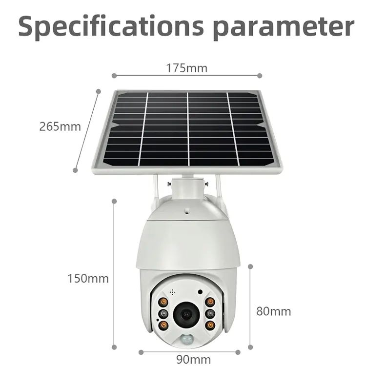 Solar Powered 4G CCTV Camera for Construction sites, Farms, Mining sites, home compund, businesses, factory and business