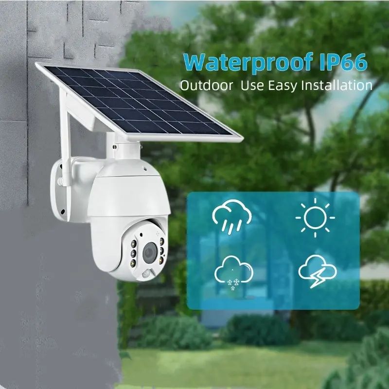 Solar Powered 4G CCTV Camera for Construction sites, Farms, Mining sites, home compund, businesses, factory and business