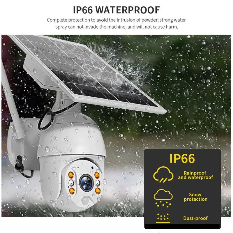 Solar Powered 4G CCTV Camera for Construction sites, Farms, Mining sites, home compund, businesses, factory and business