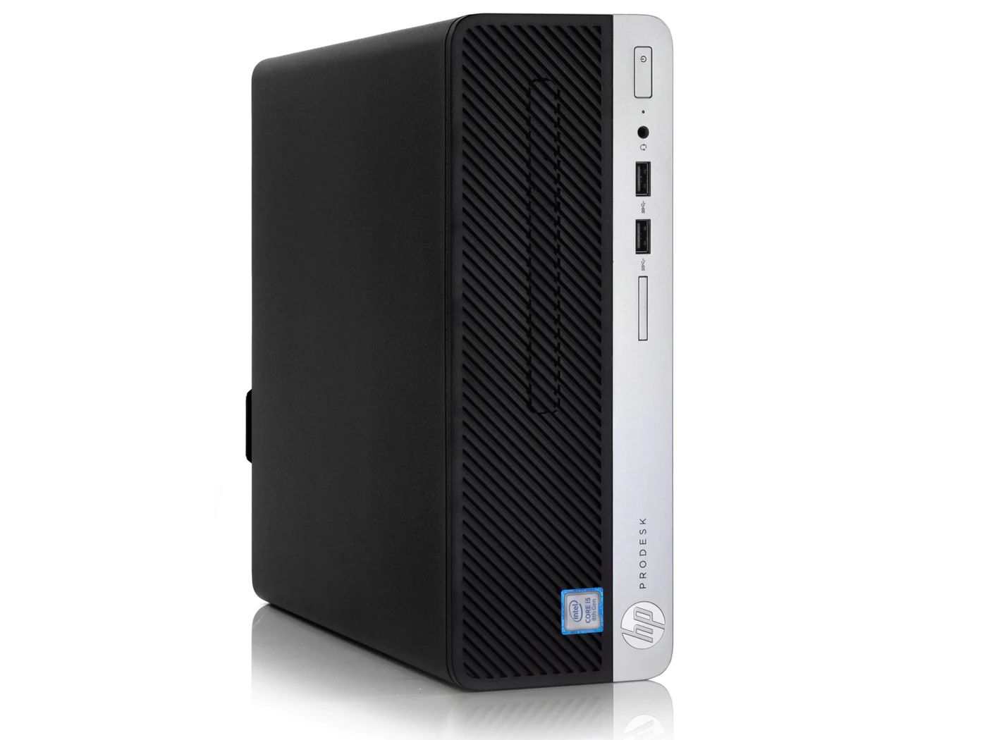 Hp Prodesk 400 G5 Desktop 8th Generation Intel Core™ i5 processor, 8 GB DDR4-3200 MHz RAM (1 x 8 GB), 1 TB 7200rpm HDD, 21.5 Display