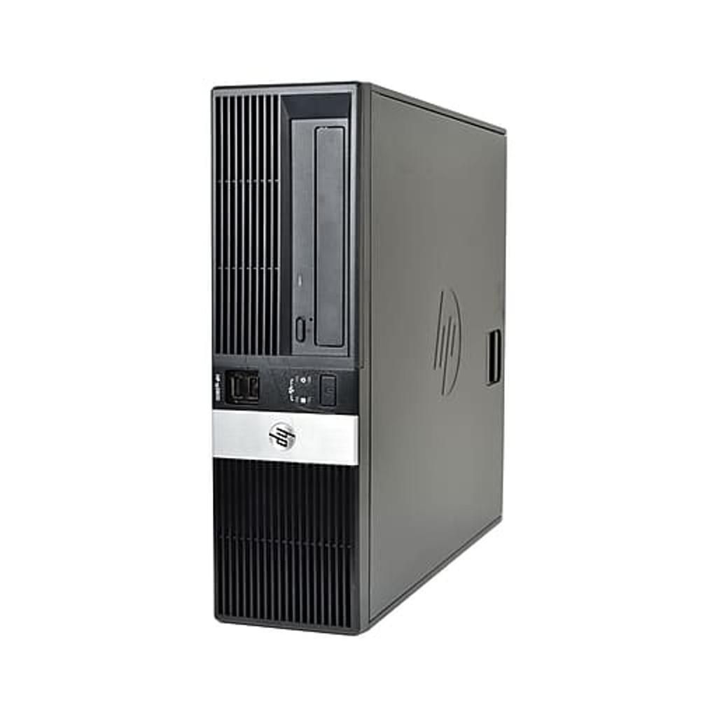 HP Compaq 6000 Pro SFF Desktop Computer – Intel Core 2 Duo, 4GB RAM, 500GB HDD, 19" Monitor, Windows 10 Pro – Complete Office & Business PC Setup