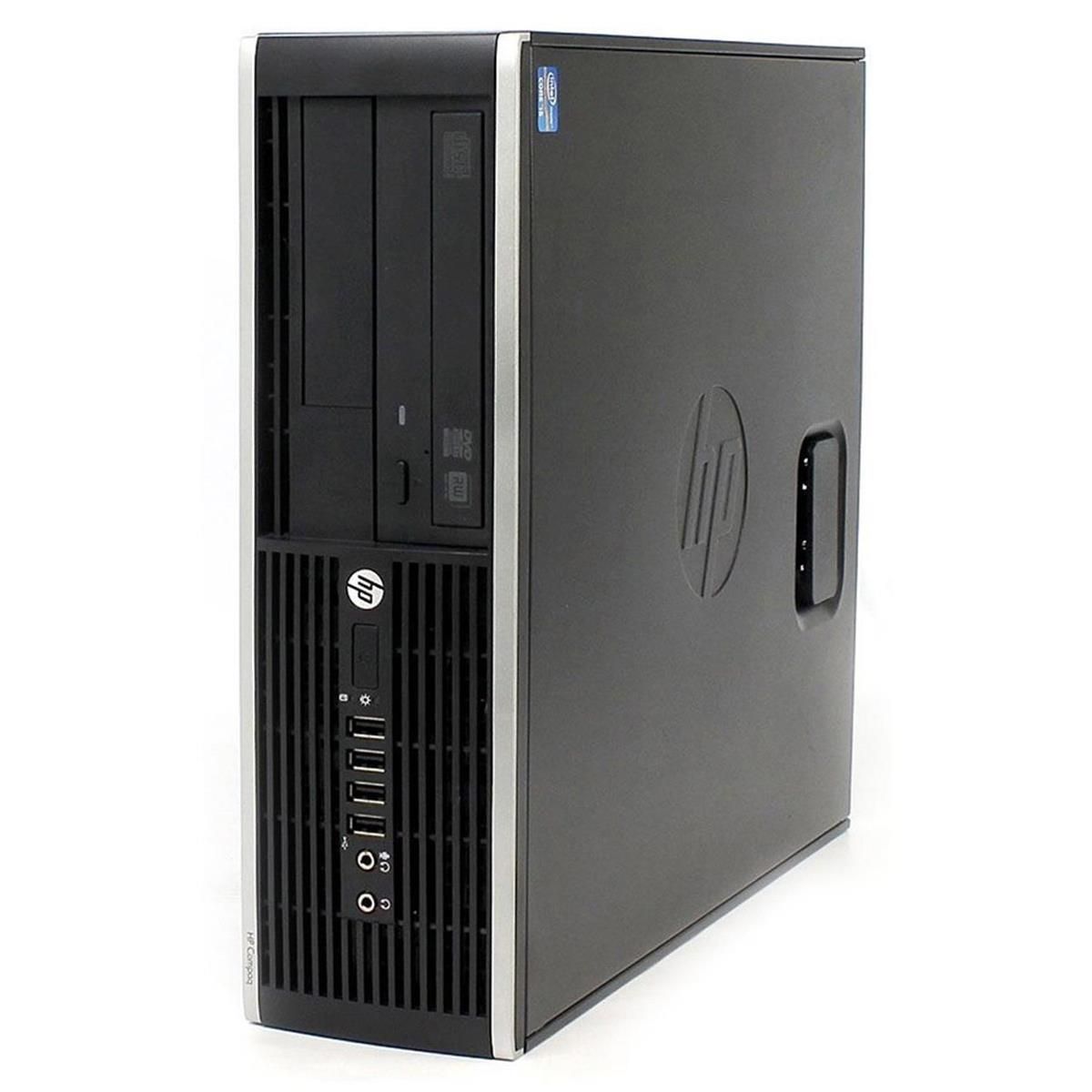 HP Compaq 8200 Elite Desktop Computer – Intel Core i3-2400 3.1GHz, 4GB DDR3 RAM, 500GB HDD, DVDRW, Windows 10 Pro Pre-Installed – Affordable Refurbished Mini PC for Business, Office, Home & Education