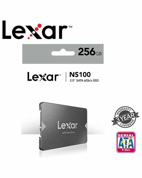 Lexar NS100 Internal SSD 128GB, 256GB, 512GB, 1TB, 2TB Long Lasting Faster performance and more reliable -WITH WARRANT