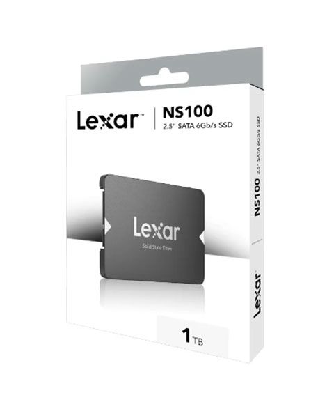 Lexar NS100 Internal SSD 128GB, 256GB, 512GB, 1TB, 2TB Long Lasting Faster performance and more reliable -WITH WARRANT