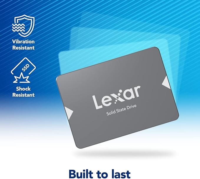 Lexar NS100 Internal SSD 128GB, 256GB, 512GB, 1TB, 2TB Long Lasting Faster performance and more reliable -WITH WARRANT