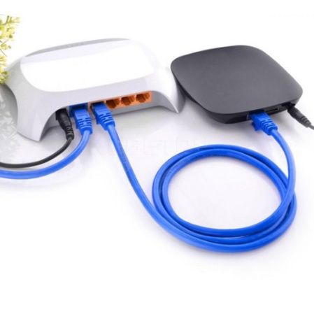 1M-30M Blue RJ45 Ethernet Cable Internet LAN Cat5 CAT5e Network Cable Ethernet Patch Cord for Computer PC Laptop Modem Router