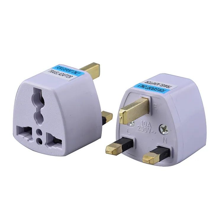 Premium Travel Power Socket Adapter with UK Plug – Universal Compatibility for UK, EU, US, and AU Plugs, Compact and Durable for Home and Travel Use - Top Plug Power Adapter