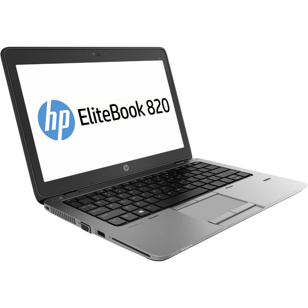 HP EliteBook 820 G1 12.5-Inch Laptop: Intel Core i5-4300U 1.9GHz, 4GB RAM, 500GB HDD, Windows 10 Pro 64bit - Compact, Reliable Performanc