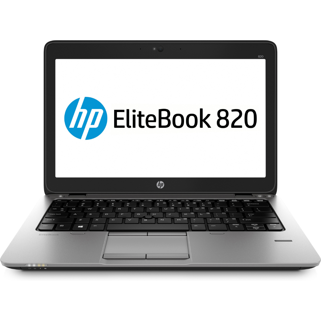 HP EliteBook 820 G1 12.5-Inch Laptop: Intel Core i5-4300U 1.9GHz, 4GB RAM, 500GB HDD, Windows 10 Pro 64bit - Compact, Reliable Performanc