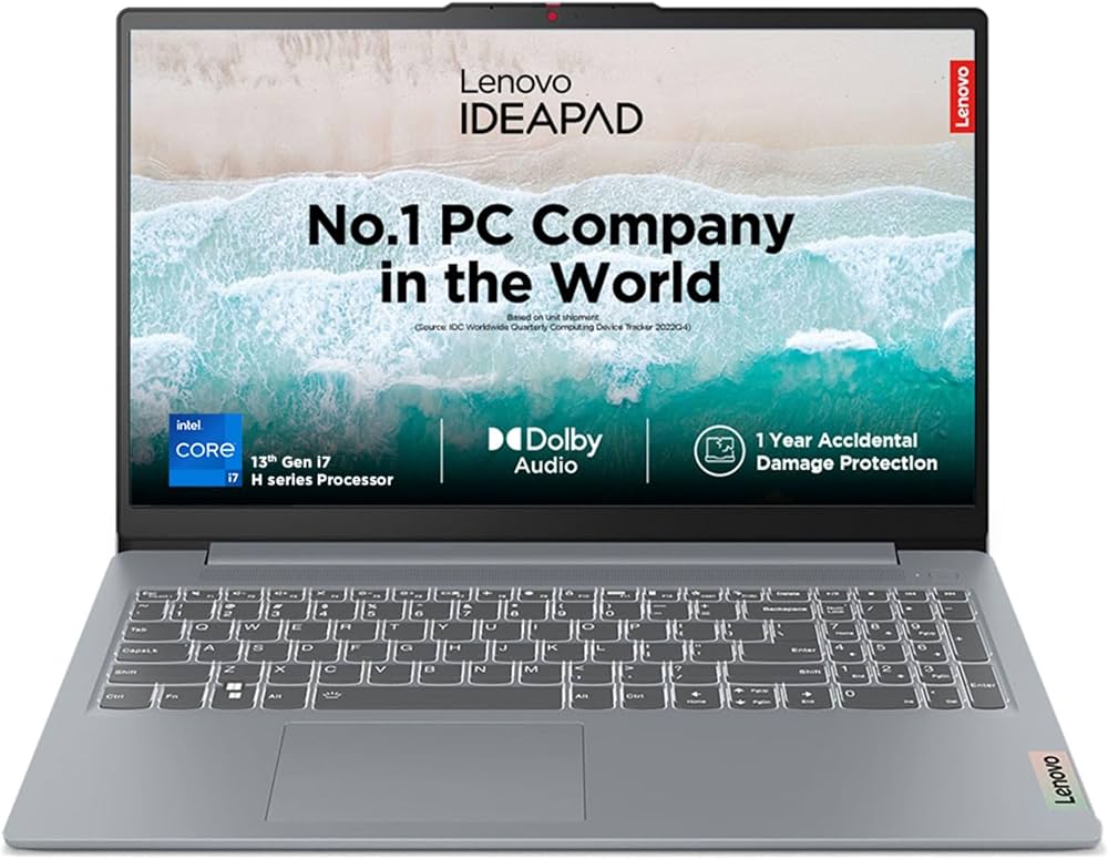 Lenovo IdeaPad Slim 3 15IRH8 Intel Core i7-13620H, 16GB RAM, 512GB SSD, 15.6″ FHD Laptop