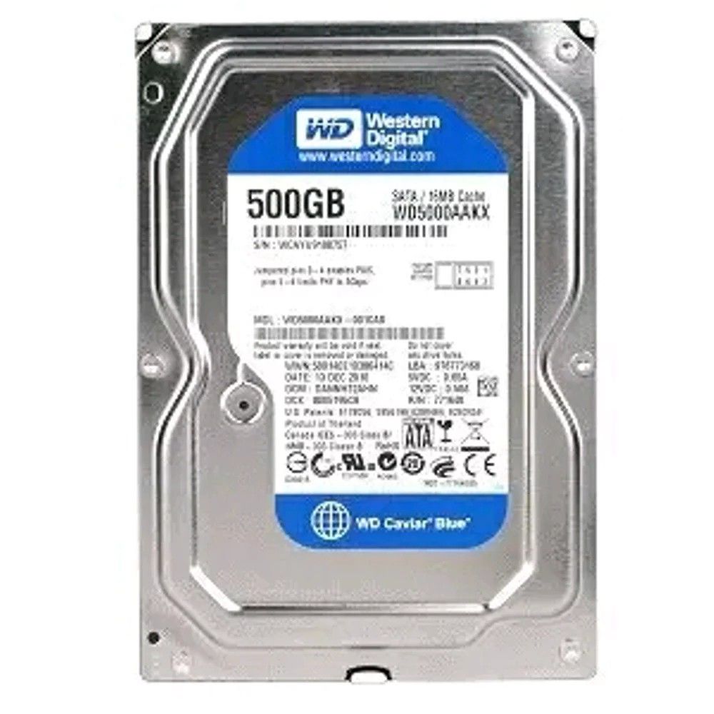 WD 500GB Desktop HDD SATA Internal Hard Drive for Desktops