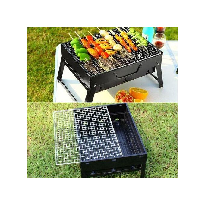 Charcoal Grill Foldable BBQ For Outdoor Camps