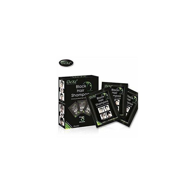 Dexe Hair Dye Shampoo *Black* (10 Packs)