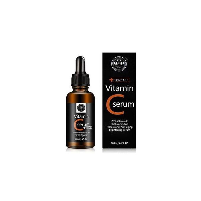 QBD Vitamin C+ Hyaluronic Acid Anti-aging & Brightening Serum-100ml