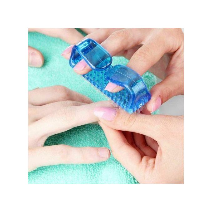 Nail Brush _pedicure Manicure Brush _blue