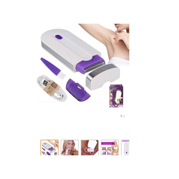 Lady Shaver Rechargeable Hair Remover And Body Epilator