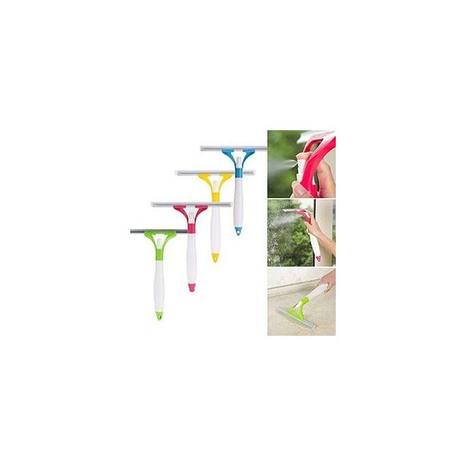 Window Cleaner Tool for Home with 20''-30'' Extension Pole, Squeegee for Car Windshield Cleaning, Glass Washer for Shower Doors, Mirror