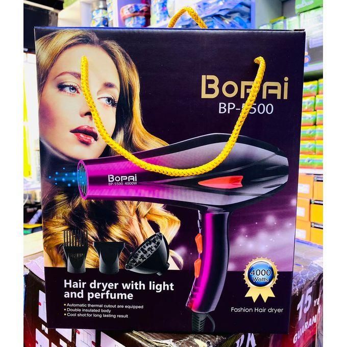 Bopai 4000W Powerful Home And Salon Blow Dry Hair Dryer With Accessories