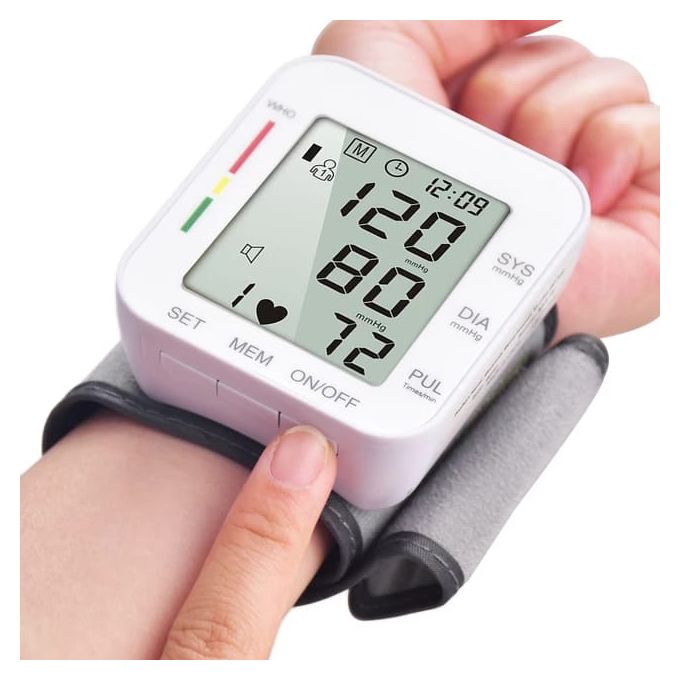 Intellisense WRIST Electronic Digital Blood Pressure Monitor Machine (Wrist Type)