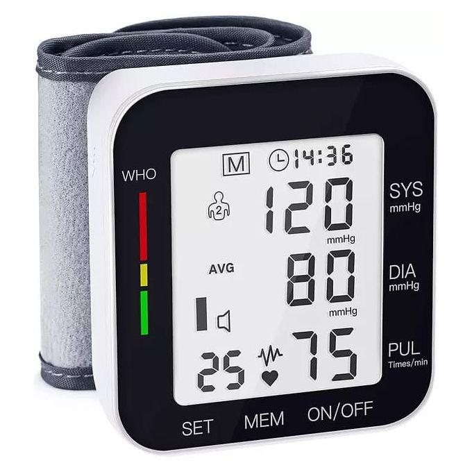 Intellisense WRIST Electronic Digital Blood Pressure Monitor Machine (Wrist Type)