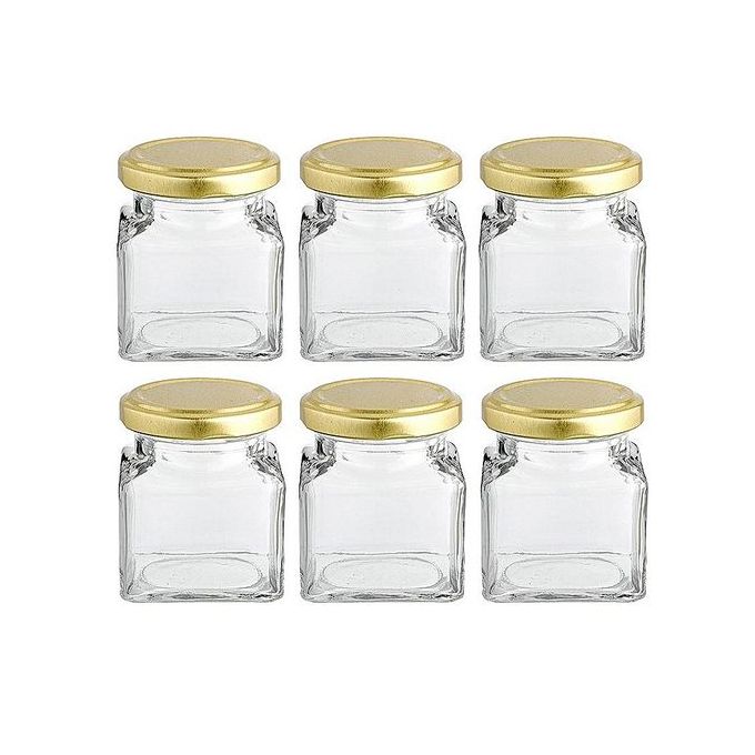 6pcs Glass Jar-250ml