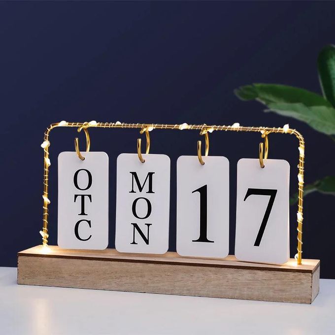 Desktop calender