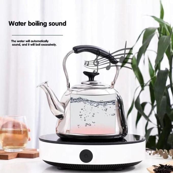 Rashnik 5L Tea Kettle Stovetop Tea Pot Stovetop Whistling Tea Kettle Stainless Steel Hot Water Teapot