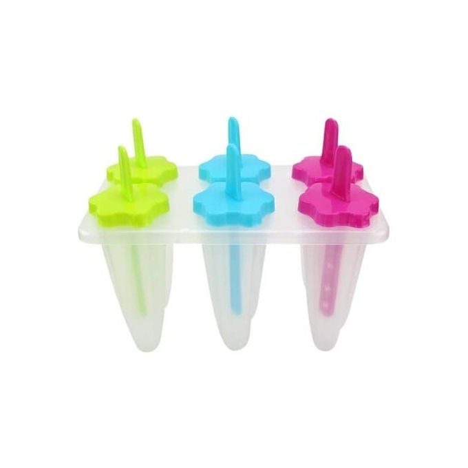 6-piece Set Ice Cream Mold Popsicle Maker Box