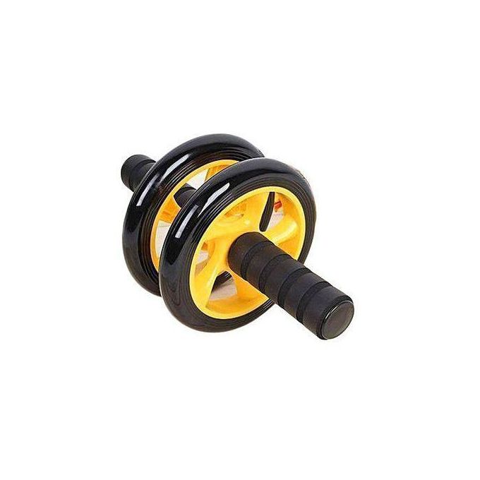 AB Wheel Abs Roller Workout Arm And Waist Fitness Exerciser Wheel (Free Knee Mat).