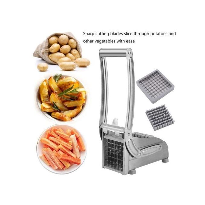 Chips Cutter- Stainless Steel Potato Chopper Chipser